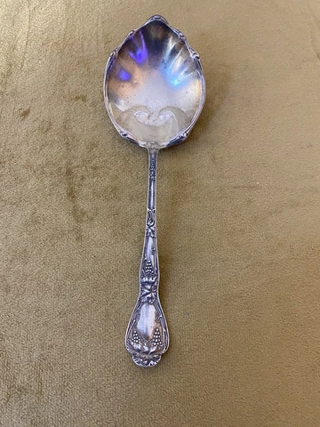 Antique TOWLE "Verona" Sterling Silver Serving Spoon 51  grams 925 Cover