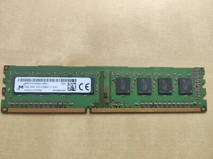 Micron MT8JTF51264AZ-1G6E1 4GB PC3-12800 DDR3-1600 240-Pin Desktop RAM - Picture 1 of 4