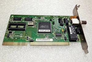 Rare Vintage Myson MTD900f 10Mbps BNC Ethernet ISA Card - Picture 1 of 3