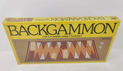 Vintage 1981 WHITMAN BACKGAMMON GAME New with Sealed - Image 1 of 4