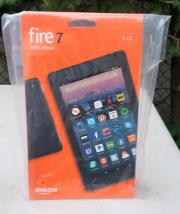 Amazon Fire 7 tablet 8GB 7" display w/Alexa Wi-Fi (7th generation) BRAND NEW - Picture 1 of 4