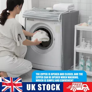 Washing Machine Cover Dustproof Cover Home Decor Waterproof Protection Cover - Picture 1 of 12