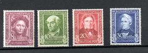 Bund MiNr. 117 - 120  Wohlfahrt: Helfer der Menschheit  Postfrisch - Bild 1 von 2