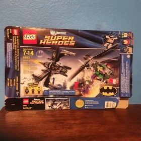 EMPTY BOX ONLY-LEGO SUPER HEROES 6863-BATWING BATTLE OVER GOTHAM CITY-NO LEGOS