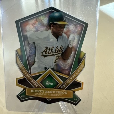 2013 Topps - Cut to the Chase Rickey Henderson #CTC-30 Foto 1 de 2
