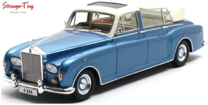 Matrix Models Rolls Royce Phantom VI Landaulette Blue Metallic 1973 1:43 - Picture 1 of 1