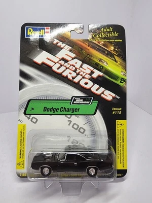 REVELL THE FAST & FURIOUS Issue #115  Black Dodge Charger Die Cast Adult Collect - Image 1 of 4