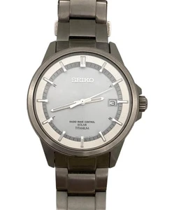 Seiko 7B52-0AD0 Ladies Quartz Gray Watch 3.5cm Dial Used - Picture 1 of 4