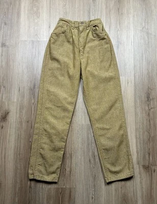 Misses Wrangler Sanforized Women’s Vintage Golden Brown Rockabilly Denim Jeans - Image 1 of 4