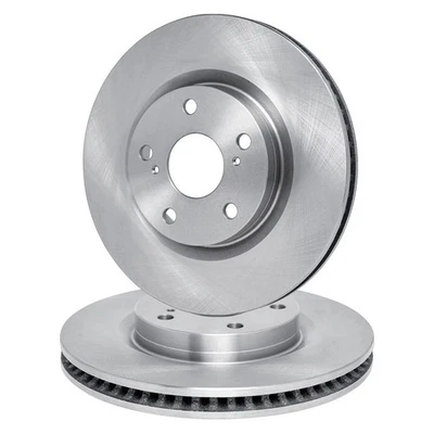 For Audi S4 2004-2009 R1 Concepts WFPN1-73028 Plain Rear Brake Rotor Set — 第 1/4 张图片