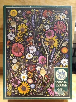 Пресс для цветов счастья 1000 шт. пазл Cobble Hill новый - Изображение 1 из 4