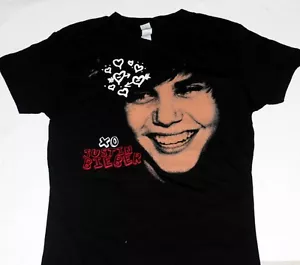 T-SHIRT JUSTIN BIEBER Pop R&B cantante musicista XO Juniors Teens nera S L nuova - Foto 1 di 1