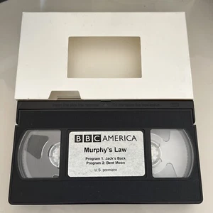Murphy's Law U.S. Premiere BBC Promo VHS- Rare Vintage Tape - Picture 1 of 2
