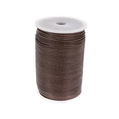 Cordón de algodón encerado Craft County - hilo de macramé de 1 mm / 2 mm 109 yardas / 100 metros Foto 1 de 2