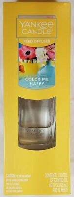 Yankee Candle Reed Difusor COLOR ME HAPPYY Ambientador Elimina Olores Frescos Foto 1 de 4