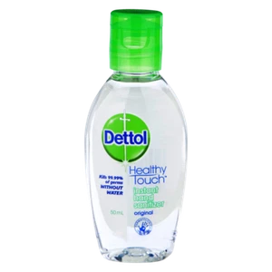 Dettol Healthy Touch Instant Hand Sanitiser 50mL - Original Sanitizer - Picture 1 of 2