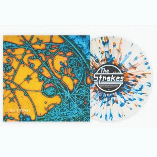 The Strokes Is This It VMP Vinyl Me Please clear blue & orange splatter LP vinyl - Image 1 of 1