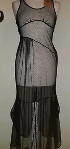 Preen Line Thornton Bregazzi Luisa black dot tulle dress XS BNWT - Picture 1 of 8