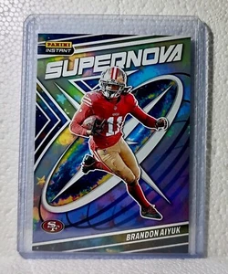 Brandon Aiyuk 2023 Panini NFL #20 Supernova Football Card SF 49ers 1/481 - Picture 1 of 2