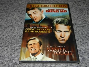 NEW Gung Ho / Great St Louis Bank Robbery / Master Touch TRIPLE FEATURE 2008 DVD - Picture 1 of 2
