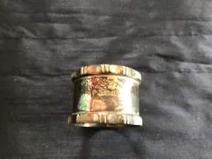 Martin Hall & Co Sheffield 1891 solid silver napkin ring 40g - Picture 1 of 5
