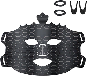 Wireless Red Light Therapy Mask, 7 Colors Adjustable LED Face Mask Red Light The - Picture 1 of 12