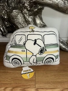 Peanuts Samba Snoopy Pillow Cushion Samba Surfer Style Woodstock - Picture 1 of 2