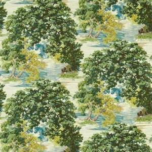 Sanderson antiker Baldachin Saft grün 0,9 m Stoff - Bild 1 von 2