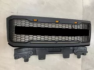 Raptor Style Front Grill fits for Ford Expedition 2007-2014 W/Letters Lights - Picture 1 of 9