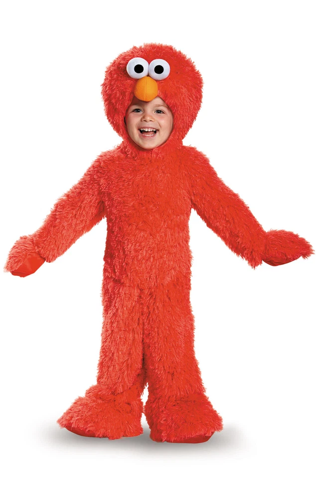 Sesame Street Elmo Extra Deluxe Plush Infant/Toddler Costume - Image 1 of 1