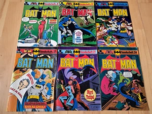 Batman Sonderheft Nr.4, 13, 16, 17, 21, 24- Konvolut 6 Comichefte EHAPA - Bild 1 von 3