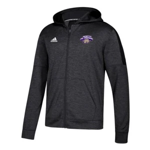 North Alabama Lions Men's Black 2019 Sideline Primary Logo Full Zip Hoodie - Picture 1 of 1