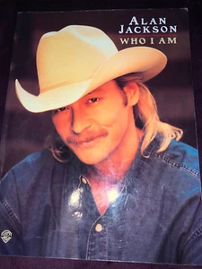ALAN JACKSON "WER ICH BIN", 1994 Ausgabe Vintage Musikbuch, W kostenloser Versand - Bild 1 von 5