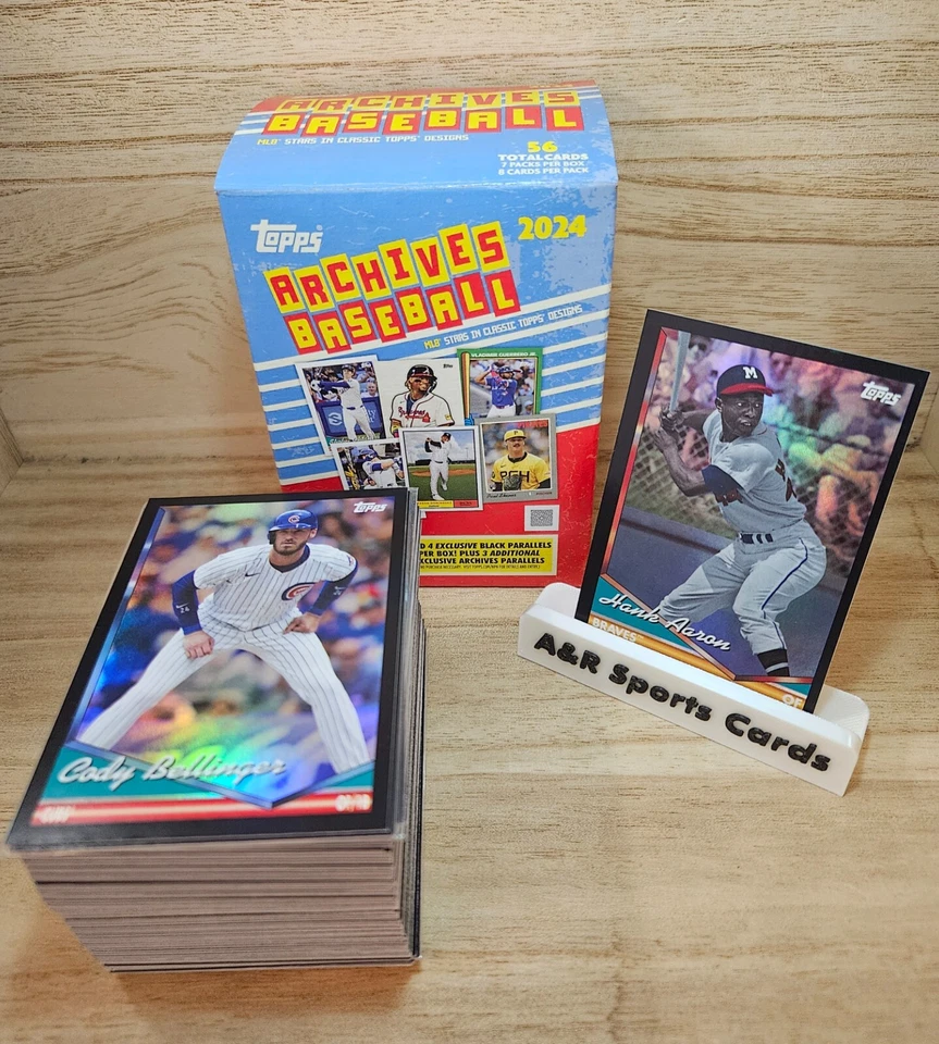 2024 Topps Archives - Black Foilboard Parallels - You Pick - Complete Your Set - Image 1 of 1