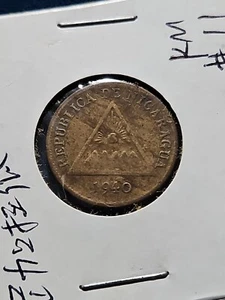 Nicaragua 1940 Coin 1 Centavo KM.#11 - Picture 1 of 2