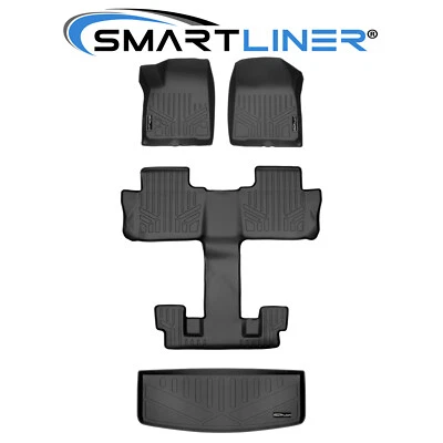 SMARTLINER Custom Fit Floor Mats Cargo Liner 2017-2021 GMC Acadia (Bucket Seats) Foto 1 de 4