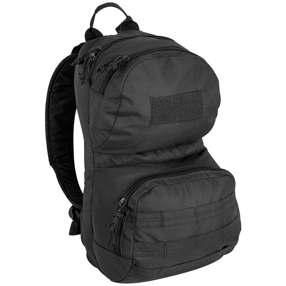 Highlander Scout EDC Pack Mochila Militar Cadete Ejército Mochila MOLLE 12L Negra Foto 1 de 1