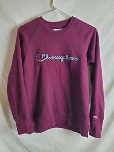 Champion Rundhals Pullover Baumwollmischung weich warm Gr. Medium beere lila 2021 - Bild 1 von 7