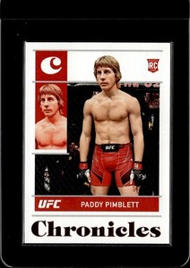 2022 CHRONICLES UFC PADDY PIMBLETT RC LIGHTWEIGHT ROOKIE #100 bronze foil