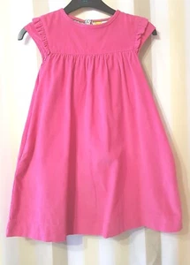 Vestido Mini Boden Rosa Cordón Delantal Floral Algodón Forrado Niñas Edad 8-9 Años - Imagen 1 de 7