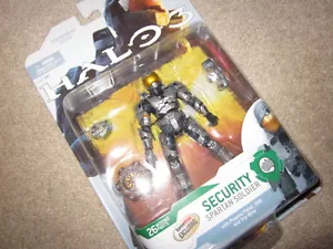 Gamestop exclusive Halo 3 Series 4 "Steel Security Spartan" Action Figure, NEW - Picture 1 of 1