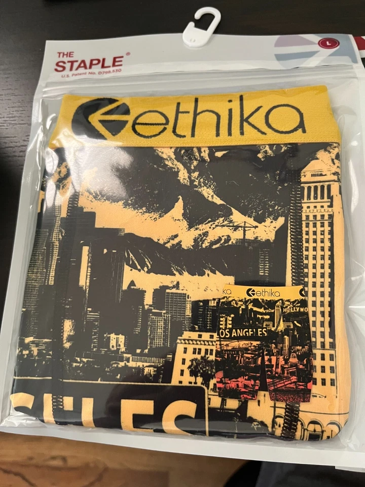 Calzoncillo boxer grande para hombre Ethika diseño de Los Ángeles  Foto 1 de 1