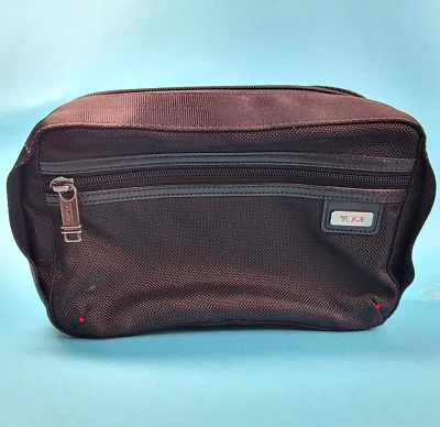 Tumi Alpha Bravo Hanging Reno Travel Toiletry Kit Hanging Bag Black - Image 1 of 4