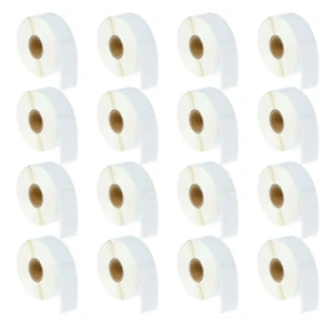 Etiquetas térmicas directas 16 rollos 500 de 1" x 2-1/8" para DYMO 30336 LabelWriter SE200 - Imagen 1 de 12