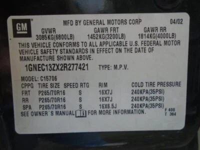 Bomba de dirección asistida excluyendo doble cabina para camioneta Sierra 1500 99-02 1663620 Foto 1 de 4