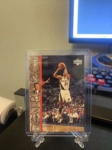 1997 Upper Deck From Way Downtown Card #341 Reggie Miller  - Picture 1 of 2
