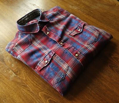 Chemises western multicolores pour hommes Desigual taille M - Photo 1/4