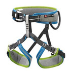 Kinderklettergurt Ocun - Twist Kid blau grün Klettergurt für Kinder Hüftgurt 