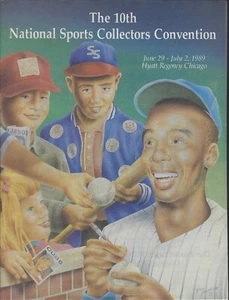 Programma Convention Nazionale Collezionisti Sportivi 1989 Ernie Banks Chicago Cubs HOF - Foto 1 di 2