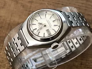 CITIZEN COSMOSTARV2 WOMENS AUTOMATIC SUPERBEAT 21J PARAWATER WATCH 4-660226 - Picture 1 of 1